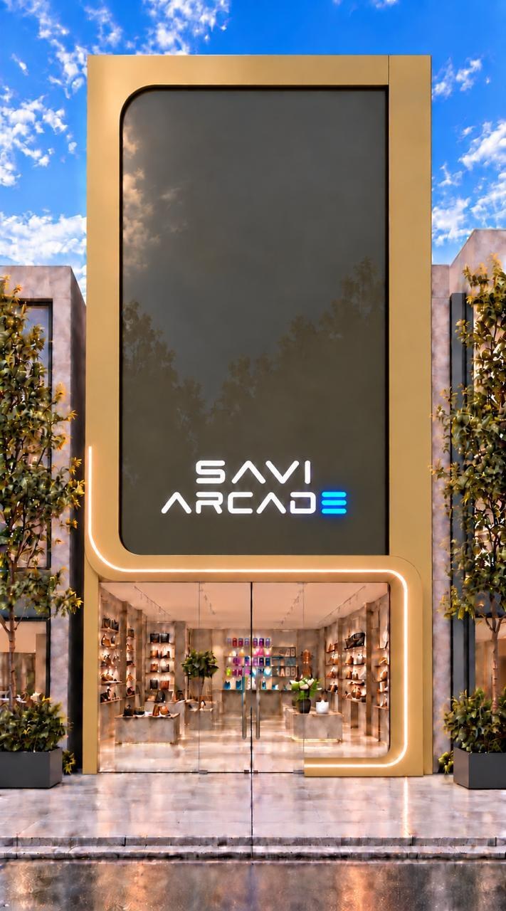 Savi Arcade storefront - concept design